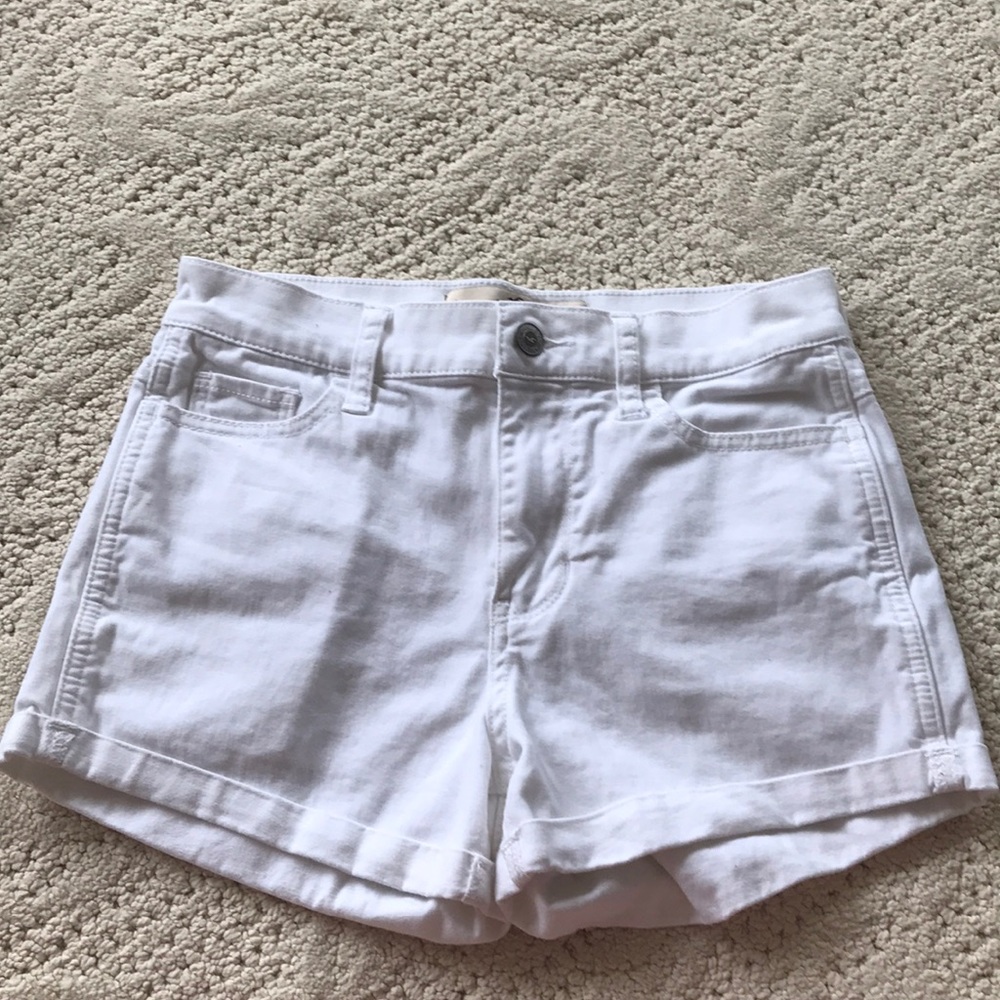 White Shorts